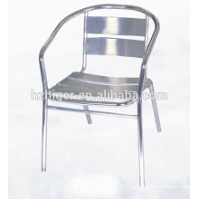 Chaises de café de plage de loisirs de plein air en aluminium pour pièces de rechange de meubles